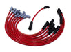 Taylor Cable 84226 ThunderVolt 8.2mm Ignition Wire Set; Spiro-Wound; Custom Fit; 90 deg.; Red; - Truck Part Superstore