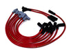 Taylor Cable 84227 ThunderVolt 8.2mm Ignition Wire Set; Spiro-Wound; Custom Fit; 90 deg.; Red; - Truck Part Superstore