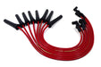 Taylor Cable 84238 ThunderVolt 8.2mm Ignition Wire Set; Red; Stock; 9.5 in.; OE Spark Plug Boot; - Truck Part Superstore