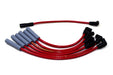 Taylor Cable 84248 ThunderVolt 8.2mm Ignition Wire Set; Red; Stock; 11.75 in.; 180 Deg. Plug Boot; - Truck Part Superstore