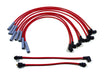 Taylor Cable 84252 ThunderVolt 8.2mm Ignition Wire Set; Red; Stock; 11.75 in.; 180 Deg. Plug Boot; - Truck Part Superstore