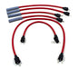 Taylor Cable 84270 ThunderVolt 8.2mm Ignition Wire Set; Red; Stock; 11.75 in.; 180 Deg. Plug Boot; - Truck Part Superstore