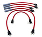 Taylor Cable 84270 ThunderVolt 8.2mm Ignition Wire Set; Red; Stock; 11.75 in.; 180 Deg. Plug Boot; - Truck Part Superstore