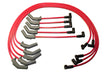 Taylor Cable 84273 ThunderVolt 8.2mm Ignition Wire Set; Red; Stock; 9.5 in.; OE Spark Plug Boot; - Truck Part Superstore