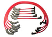 Taylor Cable 84273 ThunderVolt 8.2mm Ignition Wire Set; Red; Stock; 9.5 in.; OE Spark Plug Boot; - Truck Part Superstore
