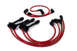 Taylor Cable 84282 ThunderVolt 8.2mm Ignition Wire Set; Red; Stock; 9.5 in.; OE Spark Plug Boot; - Truck Part Superstore
