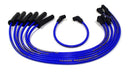 Taylor Cable 84600 ThunderVolt 8.2mm Ignition Wire Set; Blue; Stock; 11.75 in.; 180 Deg. Plug Boot; - Truck Part Superstore
