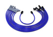 Taylor Cable 84603 ThunderVolt 8.2mm Ignition Wire Set; Spiro-Wound; Custom Fit; 135 deg.; Blue; - Truck Part Superstore