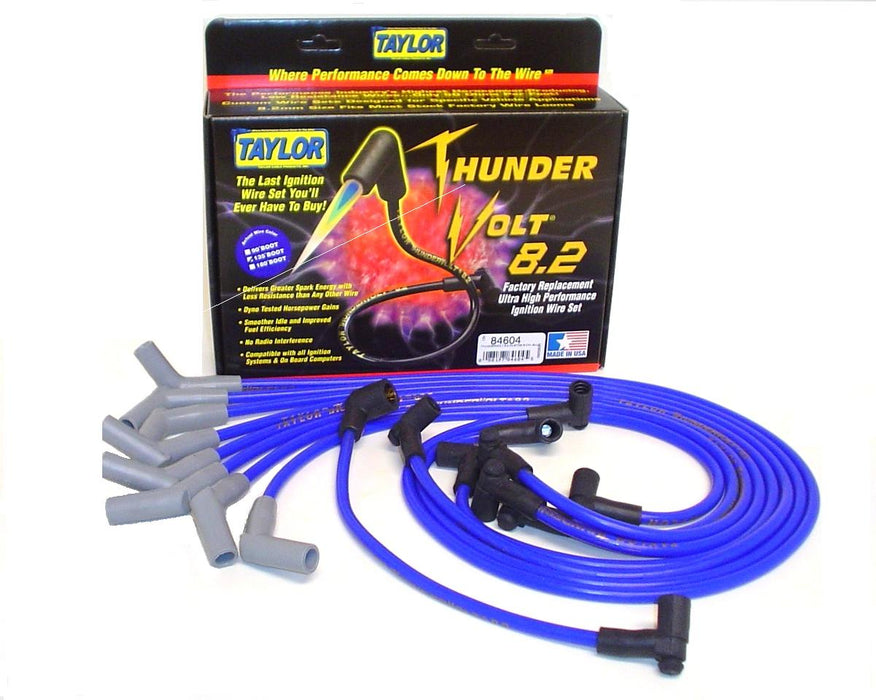 Taylor Cable 84604 ThunderVolt 8.2mm Ignition Wire Set - Truck Part Superstore