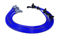 Taylor Cable 84609 ThunderVolt 8.2mm Ignition Wire Set; Spiro-Wound; Custom Fit; 90/135 deg.; Blue; - Truck Part Superstore