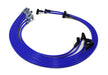 Taylor Cable 84617 ThunderVolt 8.2mm Ignition Wire Set; Spiro-Wound; Custom Fit; 90 deg.; Blue; - Truck Part Superstore