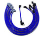 Taylor Cable 84628 ThunderVolt 8.2mm Ignition Wire Set; Spiro-Wound; Custom Fit; 90 deg.; Blue; - Truck Part Superstore