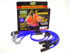 Taylor Cable 84635 ThunderVolt 8.2mm Ignition Wire Set; Spiro-Wound; Custom Fit; 90/180 Deg.; Blue; - Truck Part Superstore