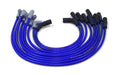 Taylor Cable 84636 ThunderVolt 8.2mm Ignition Wire Set; Spiro-Wound; Custom Fit; 90 deg.; Blue; - Truck Part Superstore