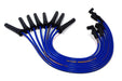 Taylor Cable 84638 ThunderVolt 8.2mm Ignition Wire Set; Blue; Stock; 9.5 in.; OE Spark Plug Boot; - Truck Part Superstore