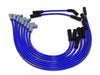 Taylor Cable 84639 ThunderVolt 8.2mm Ignition Wire Set; Spiro-Wound; Custom Fit; 90 deg.; Blue; - Truck Part Superstore