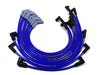 Taylor Cable 84655 ThunderVolt 8.2mm Ignition Wire Set; Spiro-Wound; Custom Fit; 135 deg.; Blue; - Truck Part Superstore