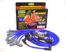Taylor Cable 84658 ThunderVolt 8.2mm Ignition Wire Set; Spiro-Wound; Custom Fit; 135 deg.; Blue; - Truck Part Superstore