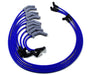 Taylor Cable 84673 ThunderVolt 8.2mm Ignition Wire Set; Blue; Stock; 9.5 in.; OE Spark Plug Boot; - Truck Part Superstore