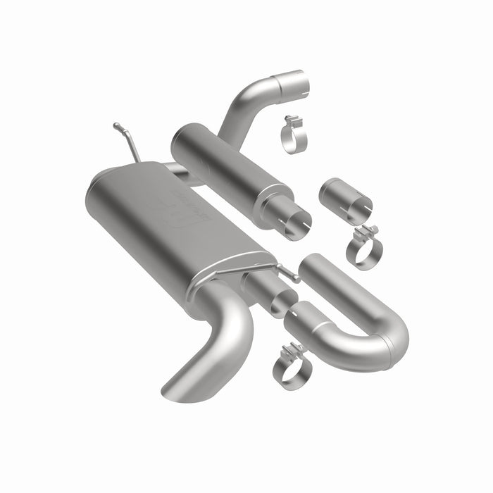 MagnaFlow Exhaust Products 19620 Overland Series Stainless Axle-Back System - Truck Part Superstore