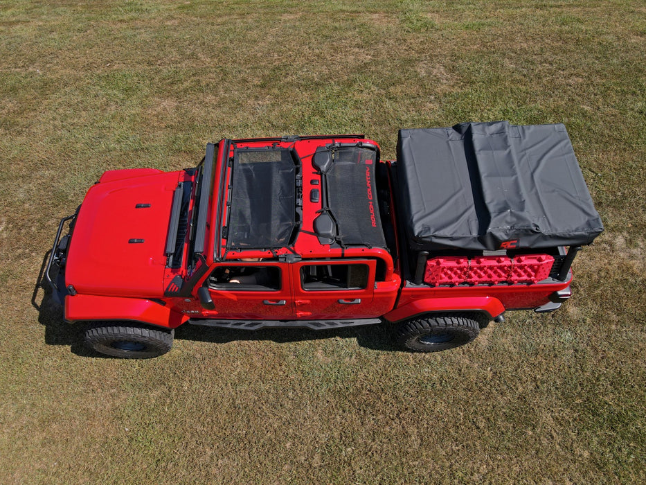 Rough Country 85118 Mesh Bikini Top Plus Black Jeep Gladiator JT 4WD (20-22) Rough Country - Truck Part Superstore