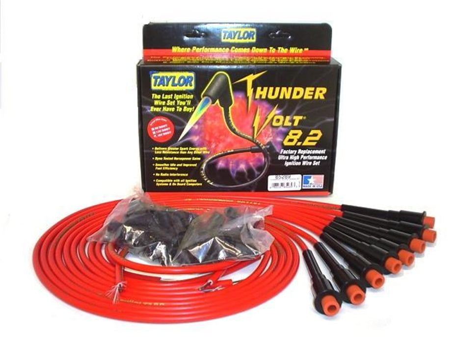Taylor Cable 85289 ThunderVolt 8.2mm Ignition Wire Set - Truck Part Superstore