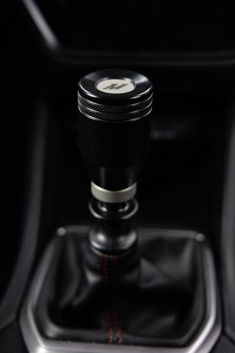 Mishimoto MMSK-WRX-22BK Weighted Shift Knob, Fits Subaru WRX 2022+, Black, Silver Core - Truck Part Superstore