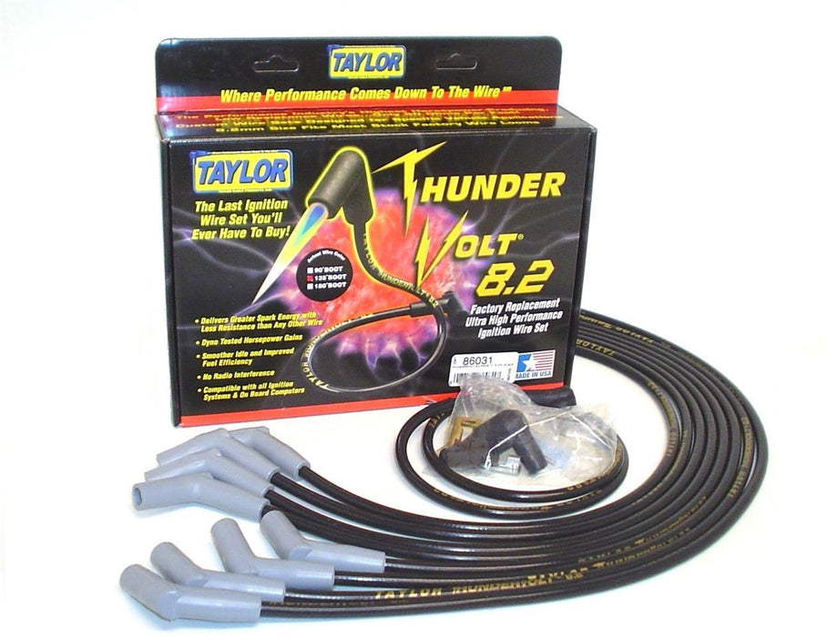 Taylor Cable 86031 ThunderVolt 8.2mm Ignition Wire Set - Truck Part Superstore