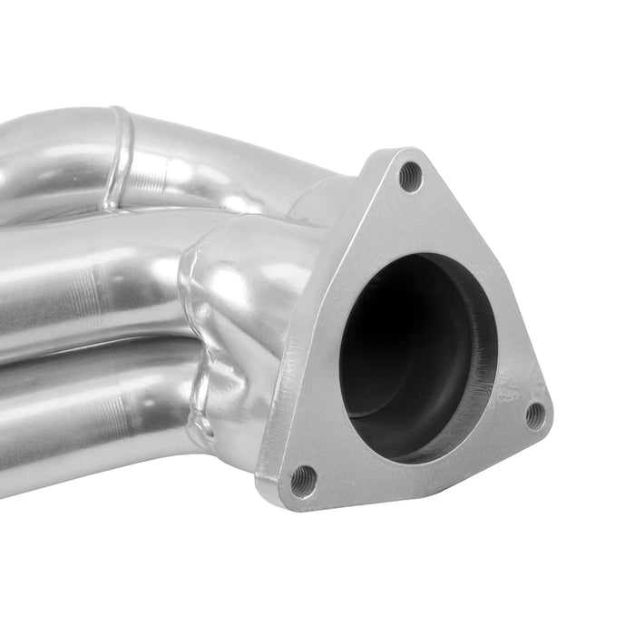 BBK Performance Parts 40480 2019-2022 CHEVY TRUCK 5.3/6.2L 1-3/4” SHORTY Headers (POLISHED SILVER CERAMIC) - Truck Part Superstore