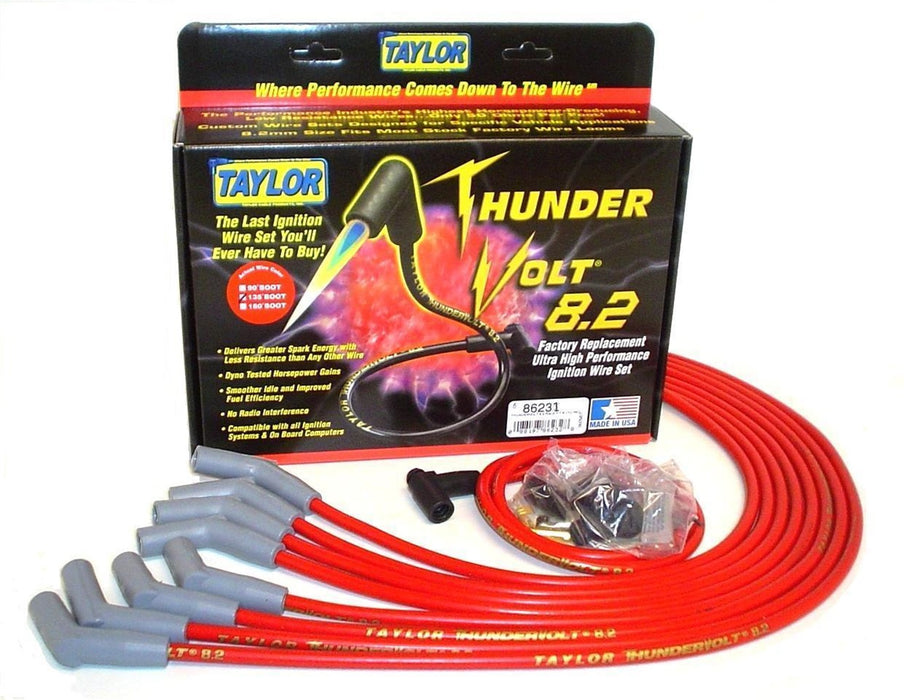 Taylor Cable 86231 ThunderVolt 8.2mm Ignition Wire Set - Truck Part Superstore