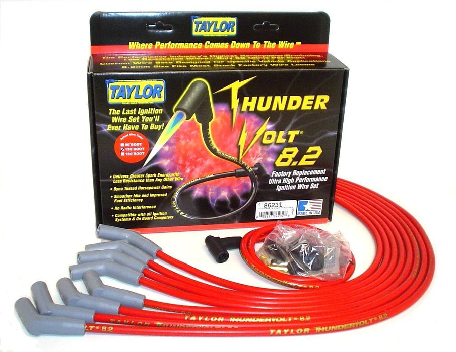 Taylor Cable 86231 ThunderVolt 8.2mm Ignition Wire Set - Truck Part Superstore