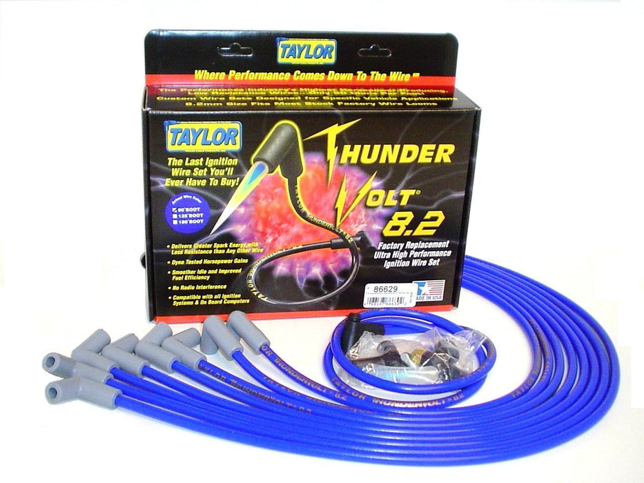 Taylor Cable 86629 ThunderVolt 8.2mm Ignition Wire Set - Truck Part Superstore