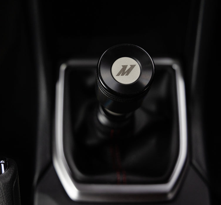 Mishimoto MMSK-WRX-22BK Weighted Shift Knob, Fits Subaru WRX 2022+, Black, Silver Core - Truck Part Superstore