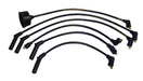 Taylor Cable 87001 ThunderVolt 8.2mm Ignition Wire Set; Black; Stock; 9.5 in.; OE Spark Plug Boot; - Truck Part Superstore