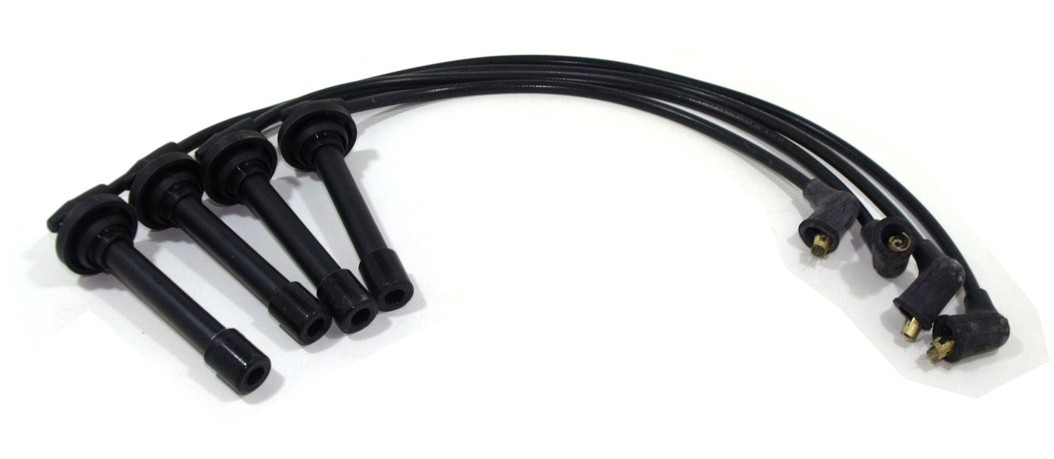 Taylor Cable 87006 ThunderVolt 8.2mm Ignition Wire Set; Black; Stock; 9.5 in.; OE Spark Plug Boot; - Truck Part Superstore