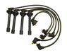 Taylor Cable 87009 ThunderVolt 8.2mm Ignition Wire Set; Black; Stock; 9.5 in.; OE Spark Plug Boot; - Truck Part Superstore