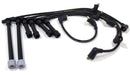 Taylor Cable 87042 ThunderVolt 8.2mm Ignition Wire Set; Black; Stock; 9.5 in.; OE Spark Plug Boot; - Truck Part Superstore