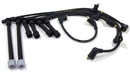 Taylor Cable 87042 ThunderVolt 8.2mm Ignition Wire Set; Black; Stock; 9.5 in.; OE Spark Plug Boot; - Truck Part Superstore