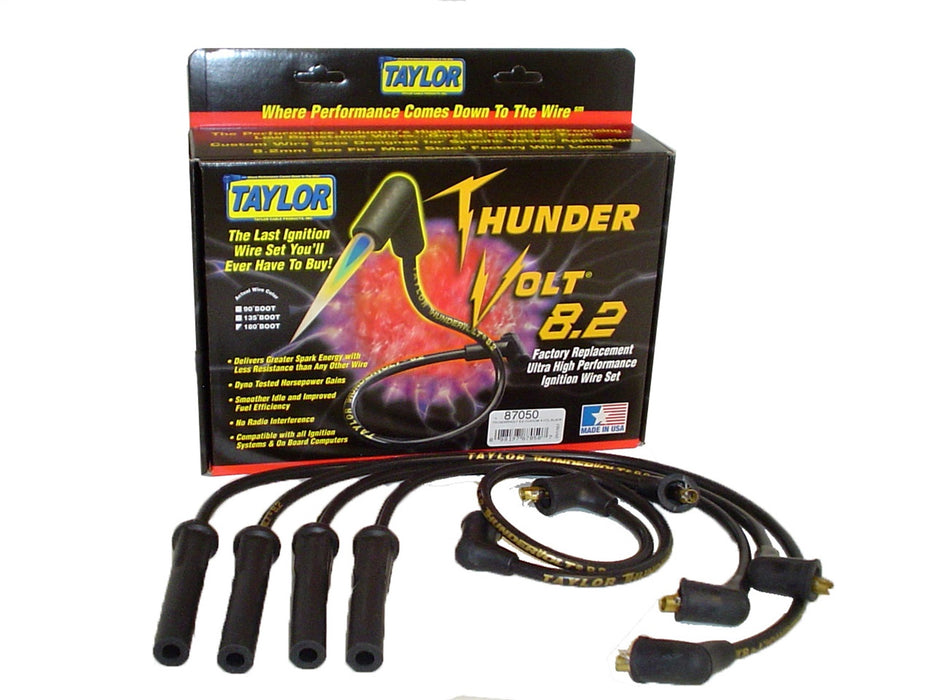 Taylor Cable 87050 ThunderVolt 8.2mm Ignition Wire Set - Truck Part Superstore