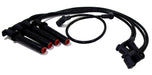 Taylor Cable 87082 ThunderVolt 8.2mm Ignition Wire Set; Black; Stock; 9.5 in.; OE Spark Plug Boot; - Truck Part Superstore