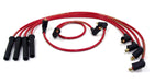 Taylor Cable 87230 ThunderVolt 8.2mm Ignition Wire Set; Red; Stock; 11.75 in.; 180 Deg. Plug Boot; - Truck Part Superstore
