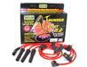 Taylor Cable 87247 ThunderVolt 8.2mm Ignition Wire Set; Spiro-Wound; Custom Fit; 180/135 deg.; Red; - Truck Part Superstore