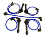 Taylor Cable 87608 ThunderVolt 8.2mm Ignition Wire Set; Blue; Stock; 9.5 in.; OE Spark Plug Boot; - Truck Part Superstore