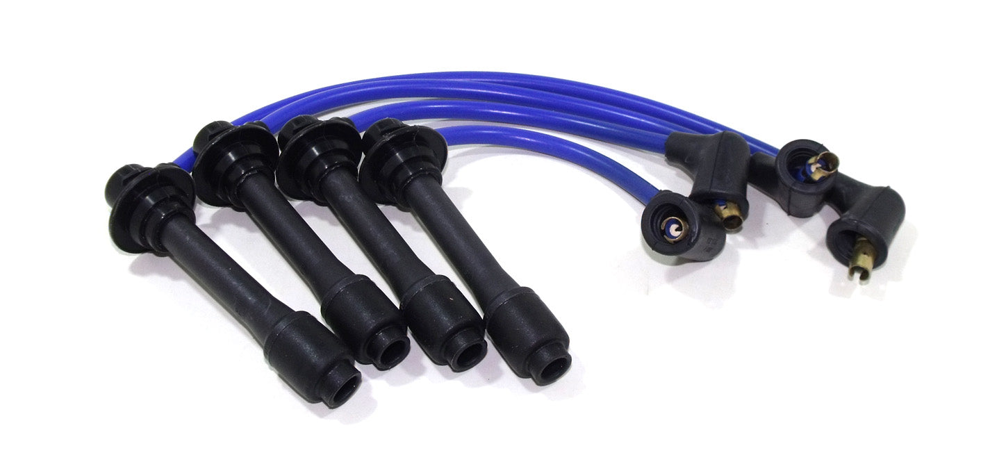 Taylor Cable 87626 ThunderVolt 8.2mm Ignition Wire Set; Blue; Stock; 9.5 in.; OE Spark Plug Boot; - Truck Part Superstore