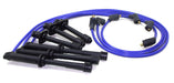 Taylor Cable 87627 ThunderVolt 8.2mm Ignition Wire Set; Blue; Stock; 9.5 in.; OE Spark Plug Boot; - Truck Part Superstore