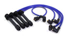 Taylor Cable 87643 ThunderVolt 8.2mm Ignition Wire Set; Blue; Stock; 9.5 in.; OE Spark Plug Boot; - Truck Part Superstore