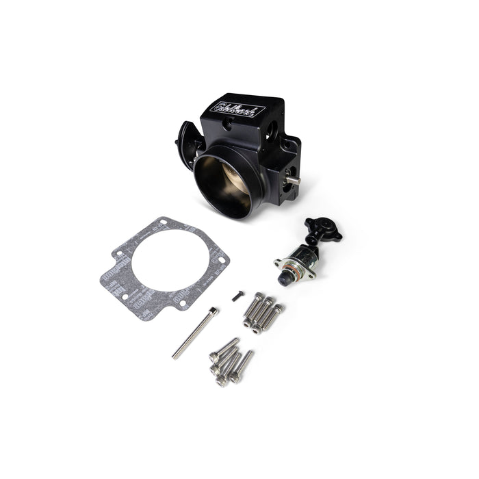 Edelbrock 39703 Edelbrock Victor LS Series 90mm Throttle Body, Black - Truck Part Superstore