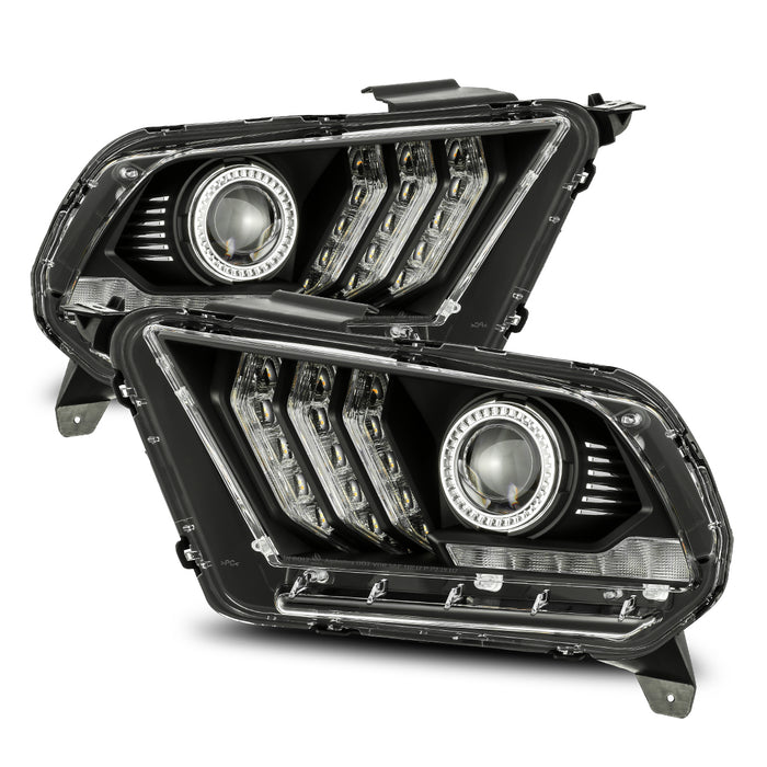 AlphaRex 880112 Projector Headlights Alpha- Black - Truck Part Superstore