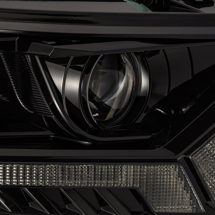 AlphaRex 880119 Projector Headlights Alpha-Black - Truck Part Superstore
