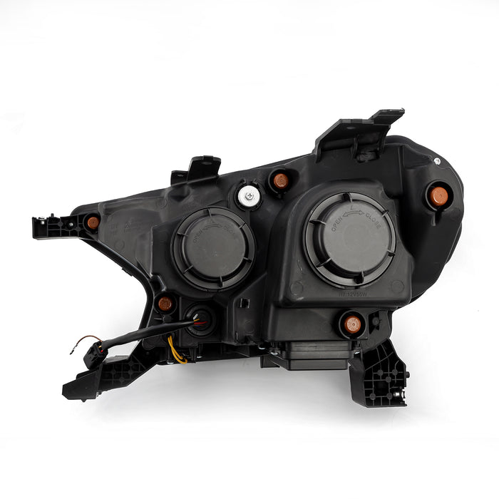 AlphaRex 880124 LED Projector Headlights in Black - Truck Part Superstore